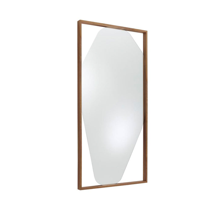 Belize Mirror, Walnut - Ligne Roset