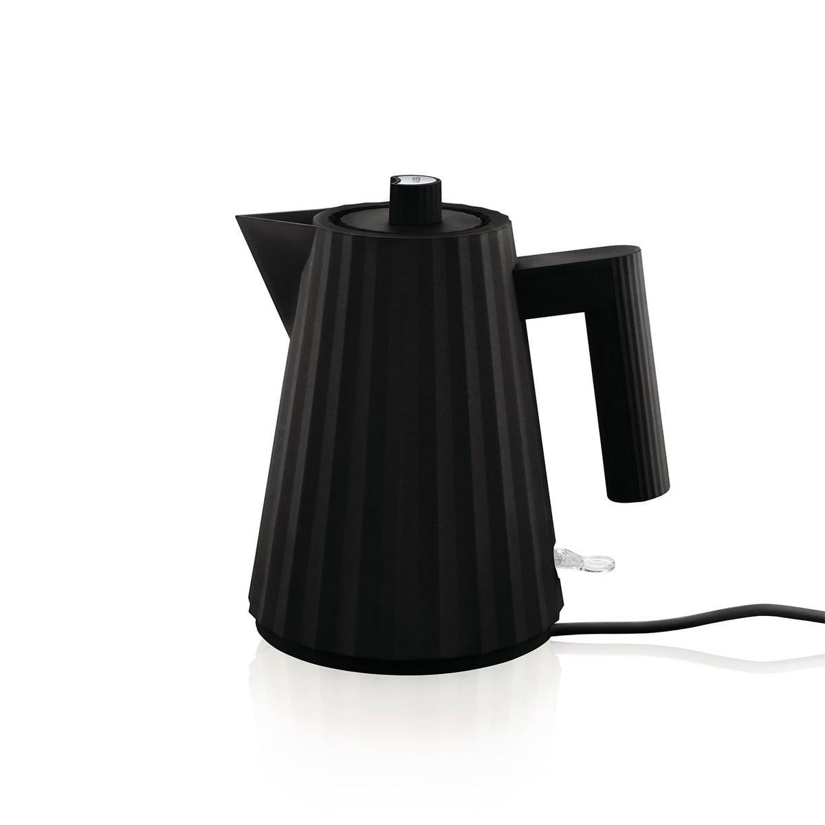 Plissé Kettle, 1L Black - Alessi