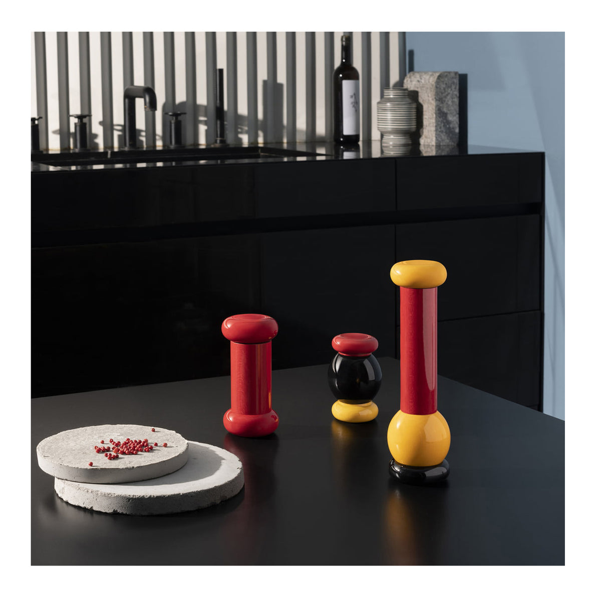 Sottsass ES18 Salt Grinder - Alessi