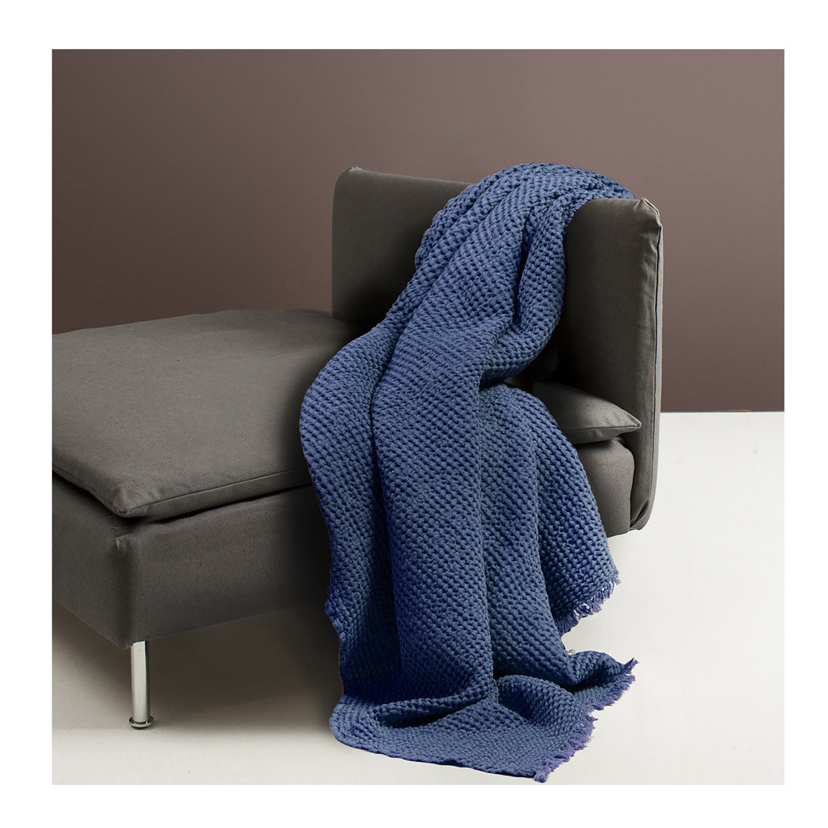 Angeline Throw, Denim