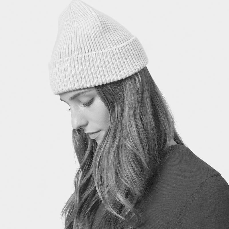 Merino Wool Beanie, Heather Grey - Colorful Standard