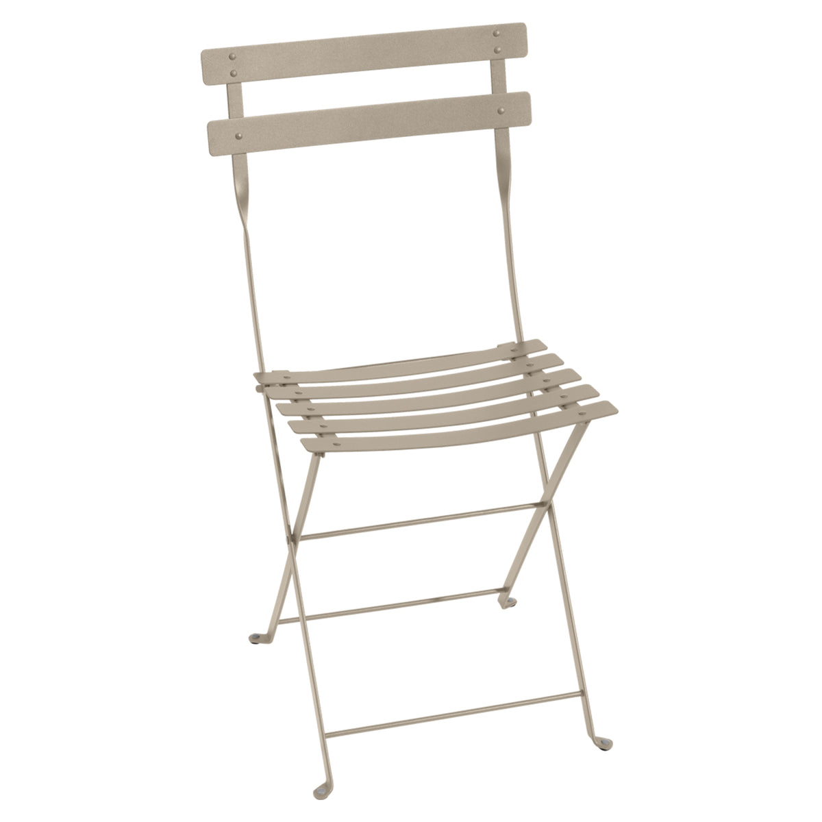 Bistro Folding Metal Chair, Honey - Fermob