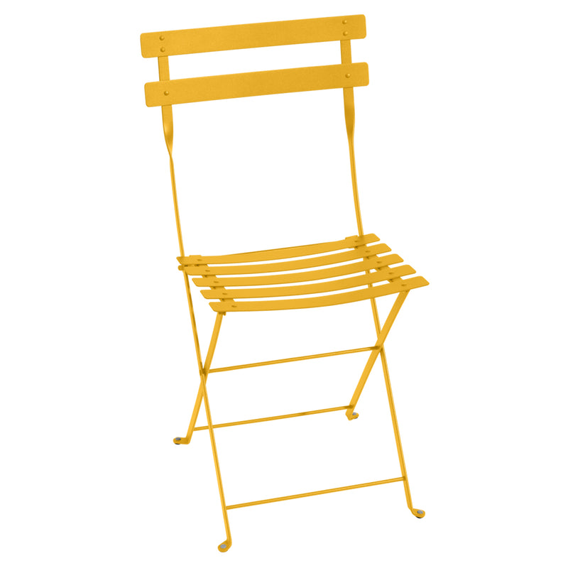 Bistro Folding Metal Chair, Poppy Red - Fermob