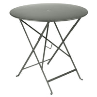 Bistro Round Metal Table, 77cm Honey - Fermob