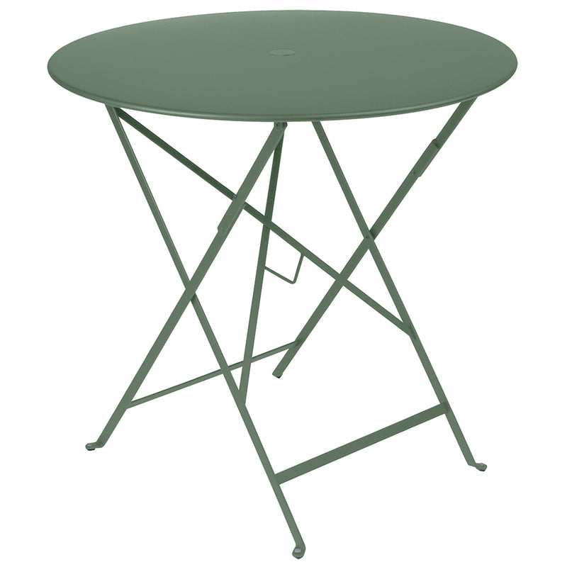 Bistro Round Metal Table, 77cm Honey - Fermob