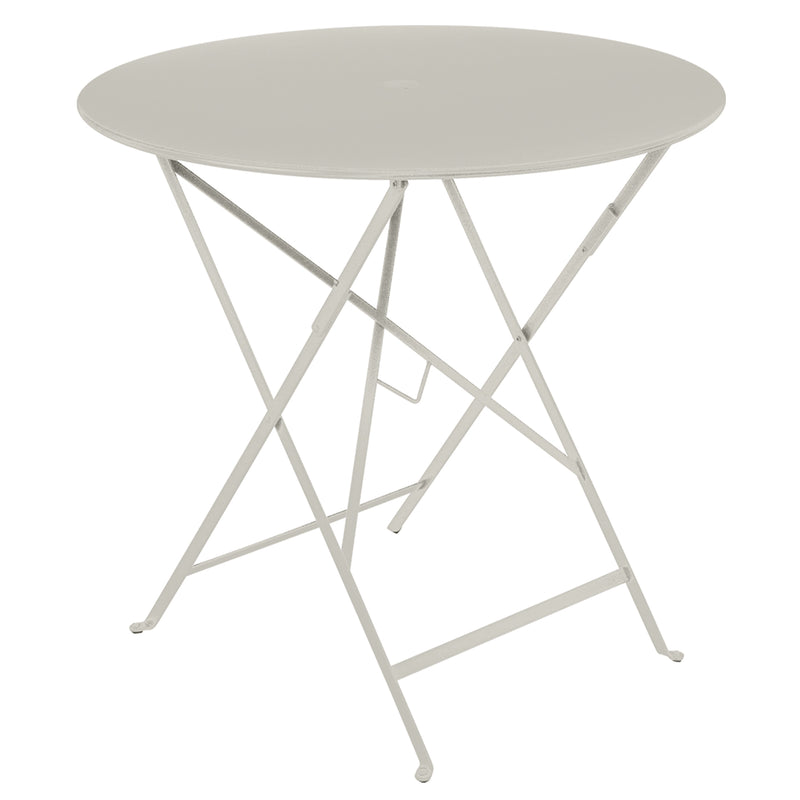 Bistro Round Metal Table, 77cm Poppy - Fermob