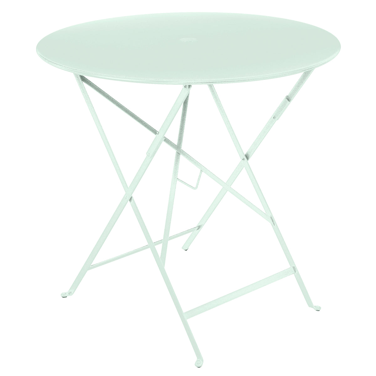 Bistro Round Metal Table, 77cm Poppy - Fermob