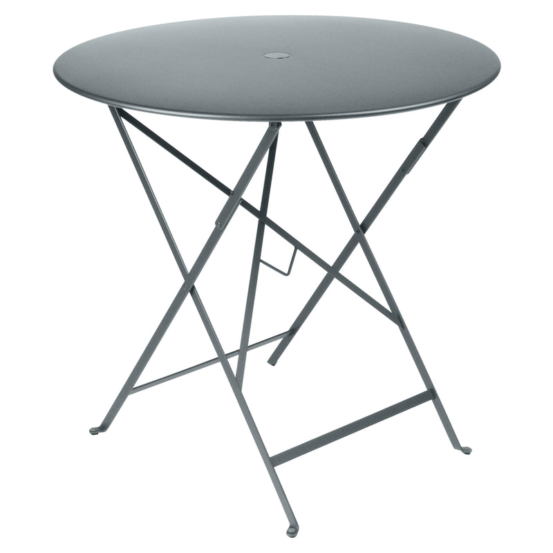 Bistro Round Metal Table, 77cm Poppy - Fermob