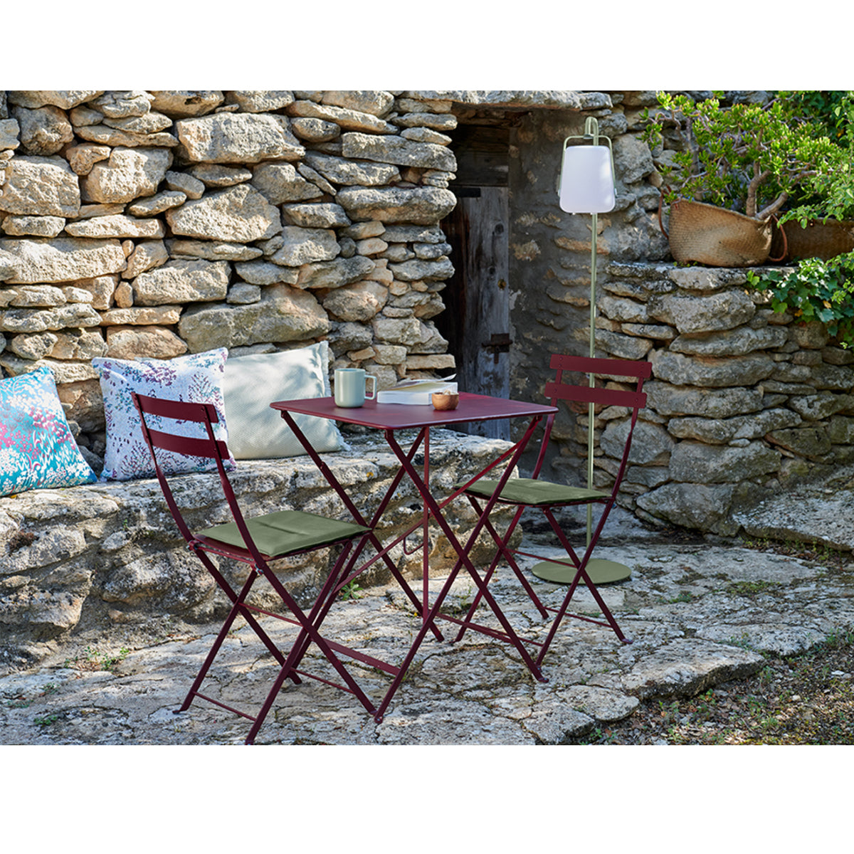 Bistro Folding Chair, Capucine