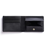 Leather Wallet & Coin Purse, Black