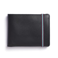 Leather Wallet & Coin Purse, Black