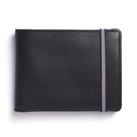 Minimal Leather Wallet, Black