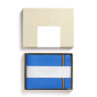 Minimal Leather Wallet, Light Blue