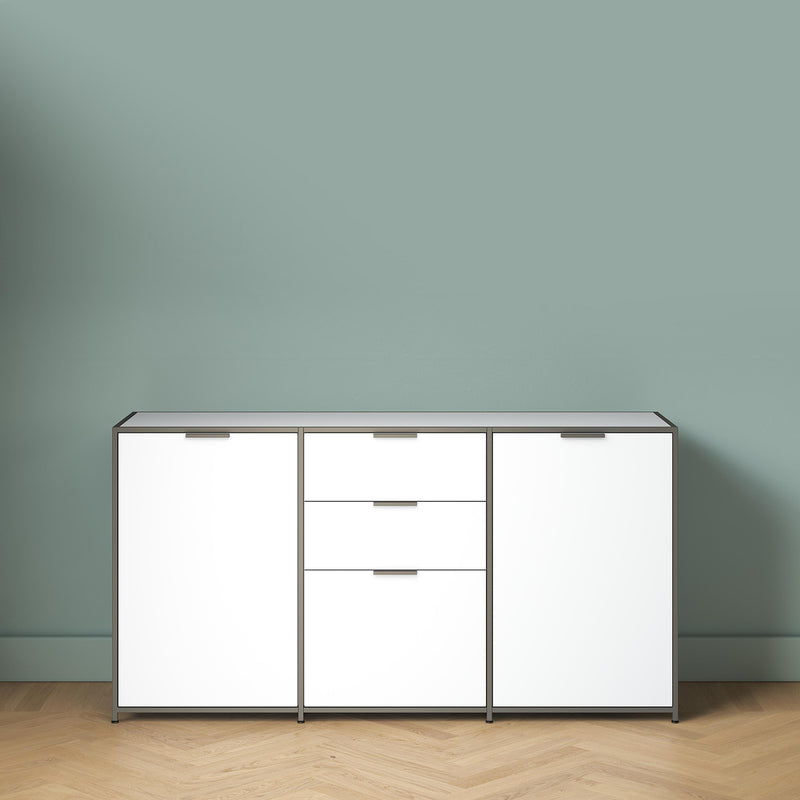 Dita Sideboard, White - Ligne Roset