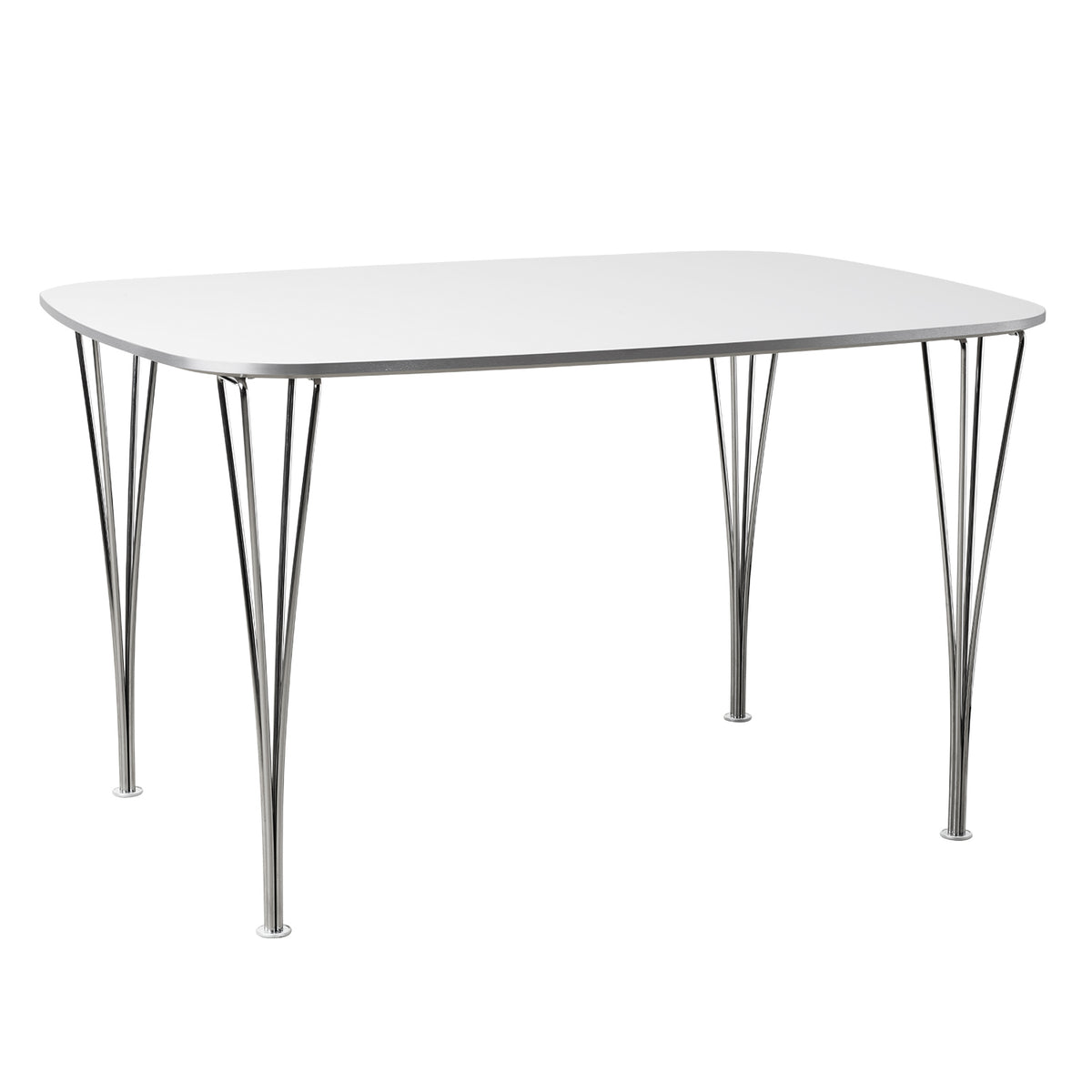 Superellipse Table, White - Fritz Hansen