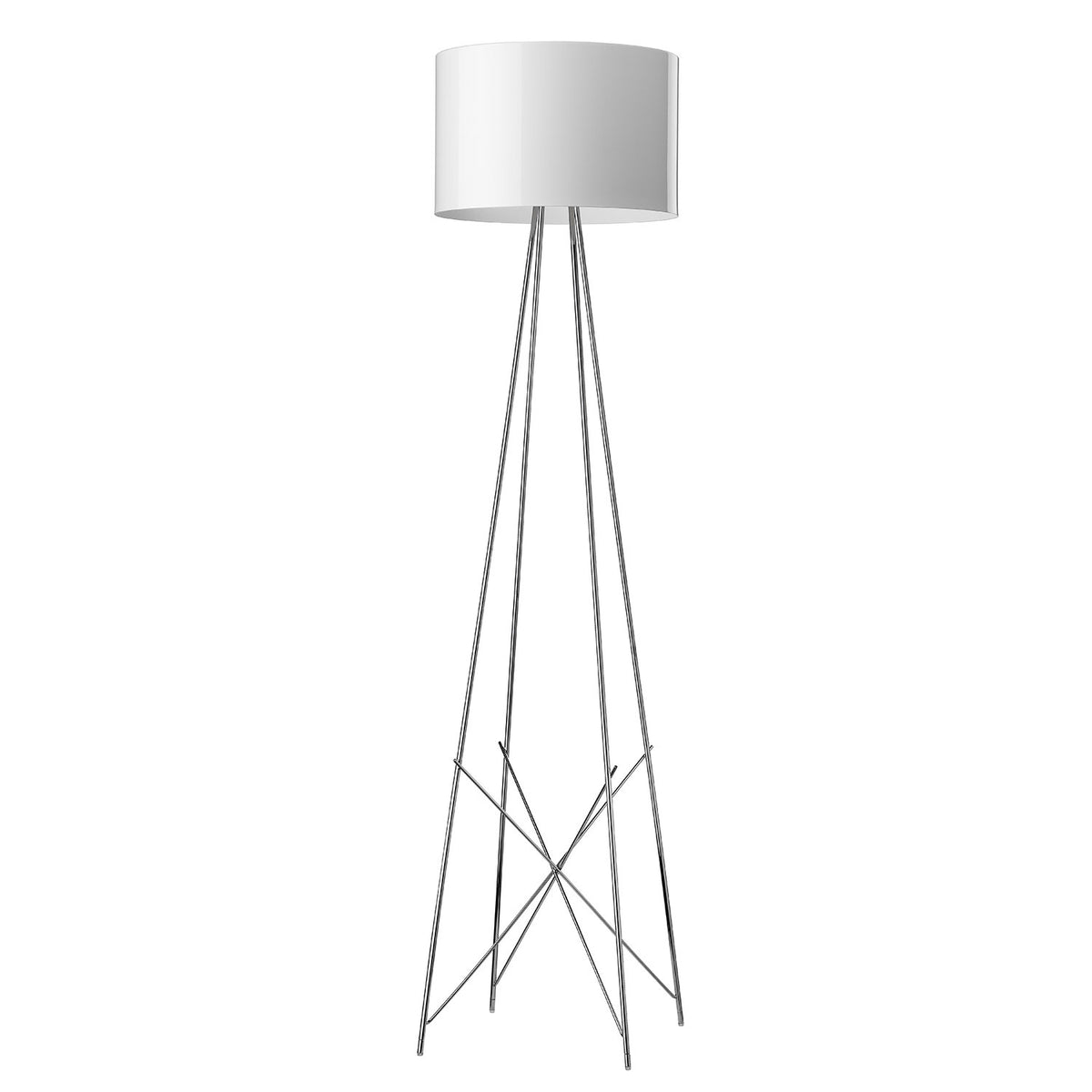 Ray F2 Floor Lamp, White - Flos