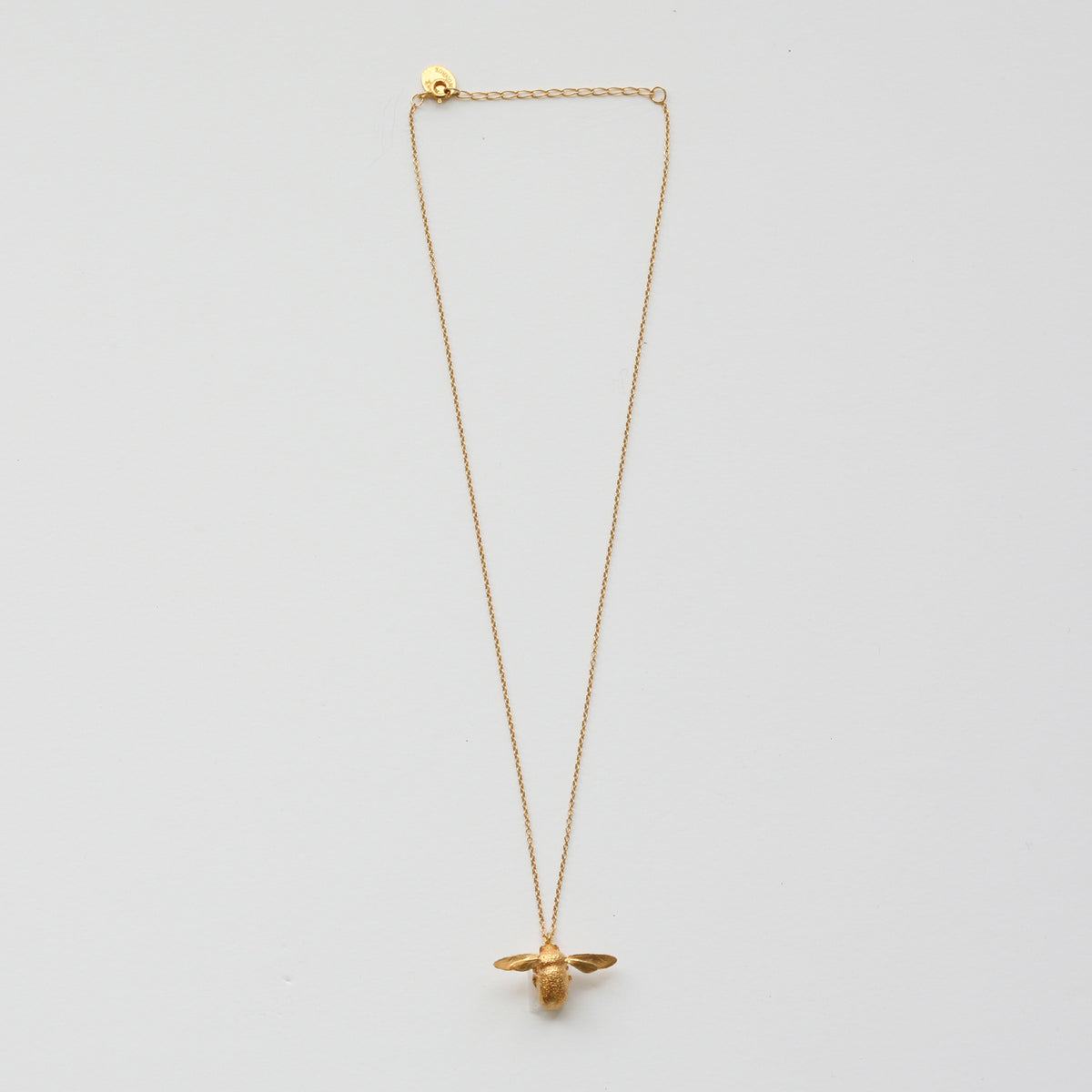 Bumble Bee Necklace, Gold Plated - Alex Monroe