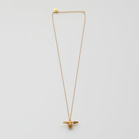 Bumble Bee Necklace, Gold Plated - Alex Monroe