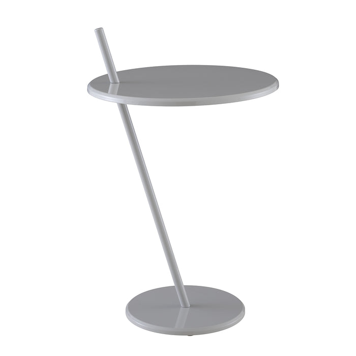 Good Evening Pedestal Table, Pearl - Ligne Roset