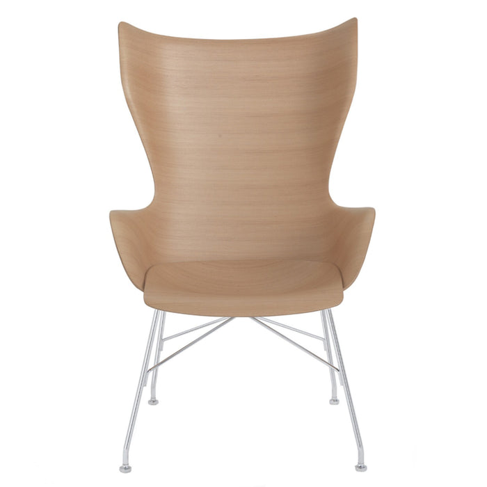 K Wood Lounge Chair - Kartell