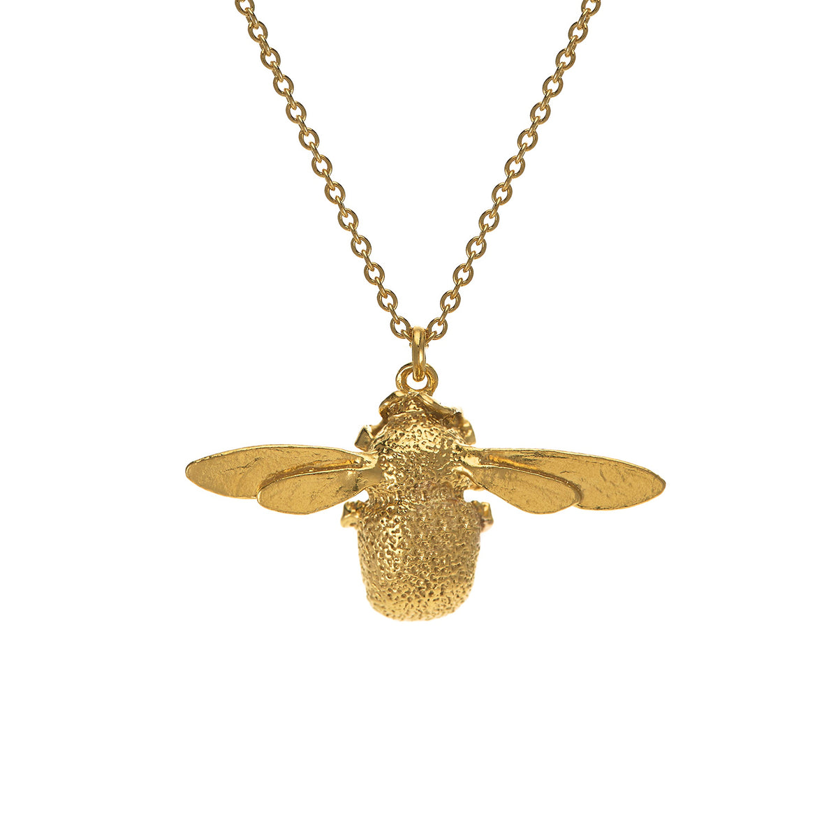 Bumble Bee Necklace, Gold Plated - Alex Monroe