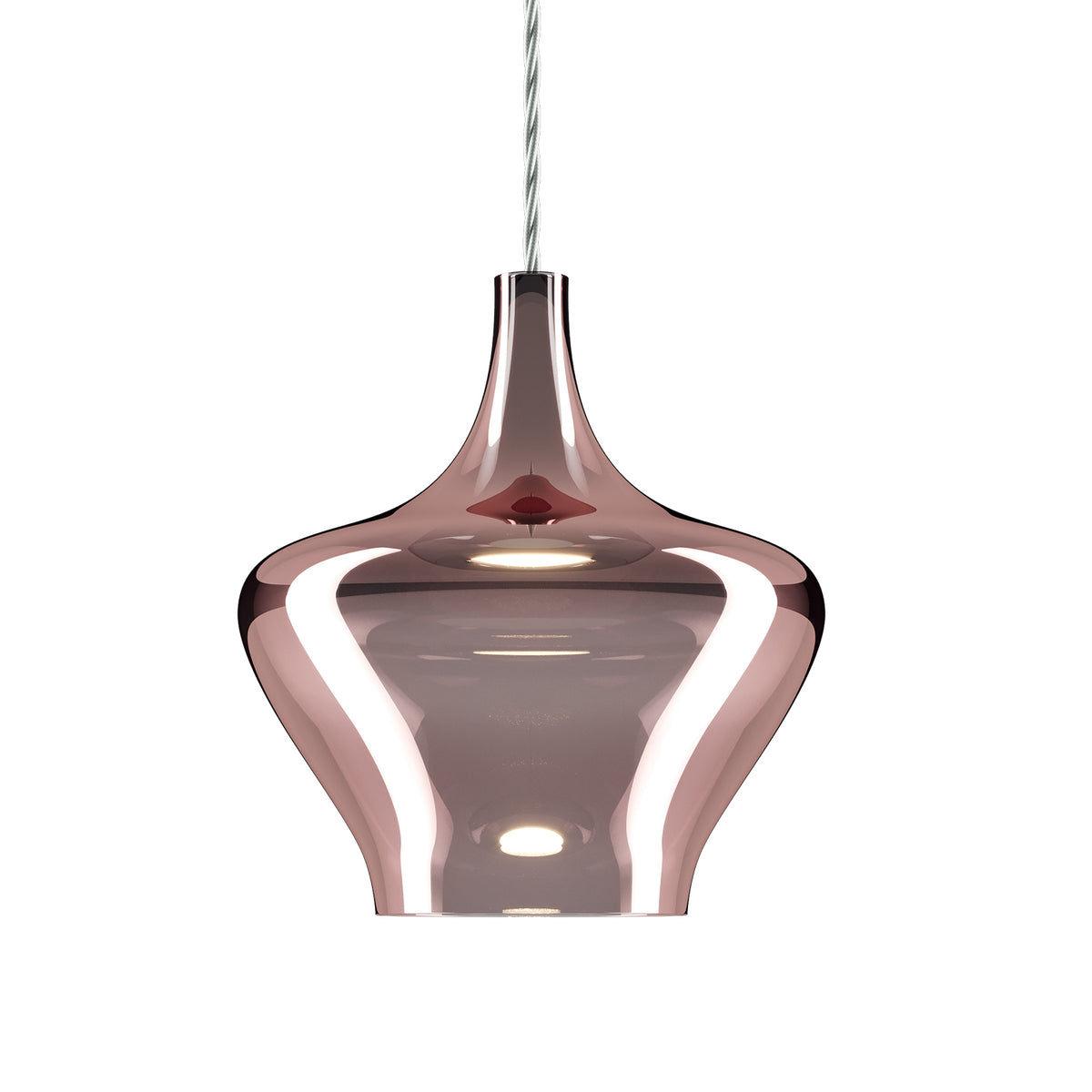 Ex-Display Nostalgia Medium Pendant Light, Rose Gold