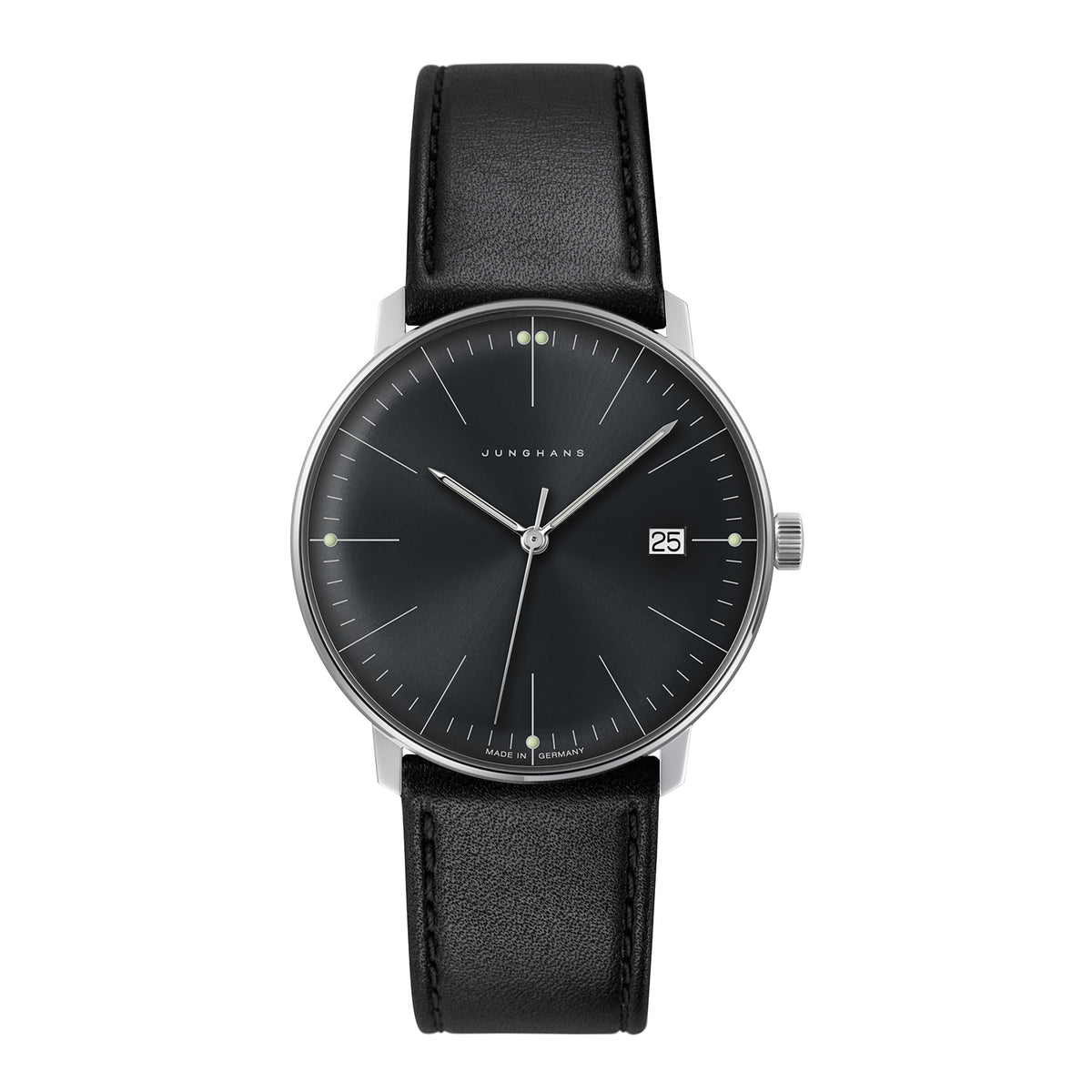 Junghans Max Bill Quartz Black Watch - 041/4465.02 - Junghans