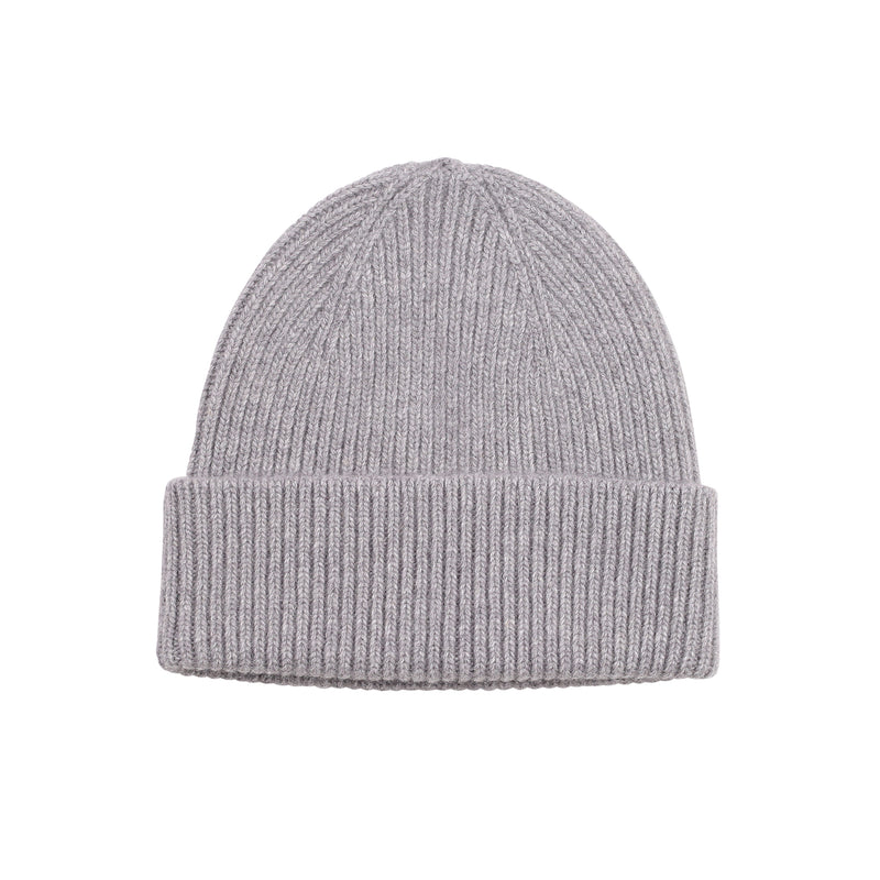 Merino Wool Beanie, Heather Grey - Colorful Standard