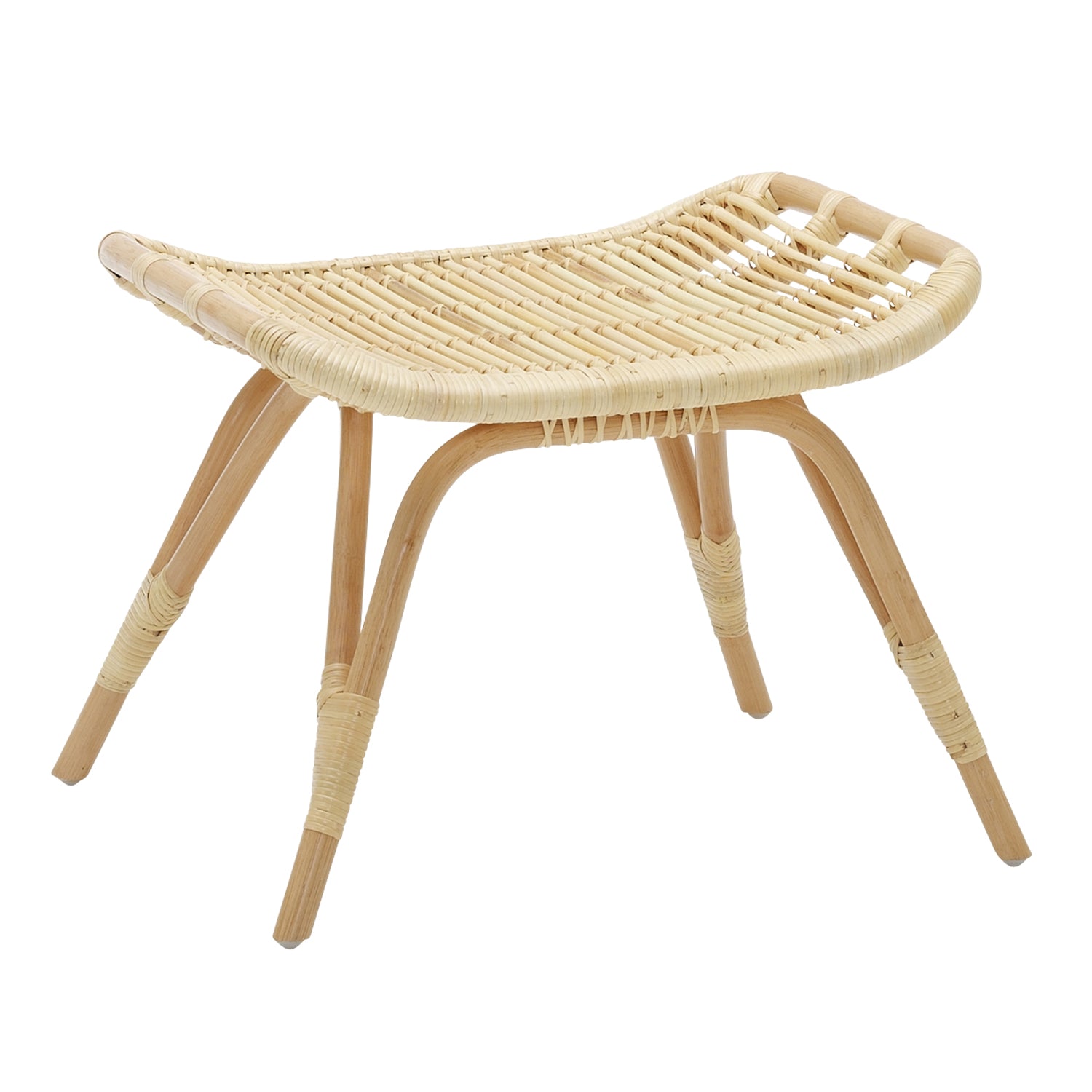 Monet Rattan Footstool ARIA