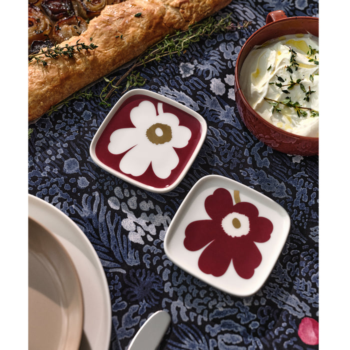 Oiva Juhla Unikko Plate Set of 2 - Marimekko