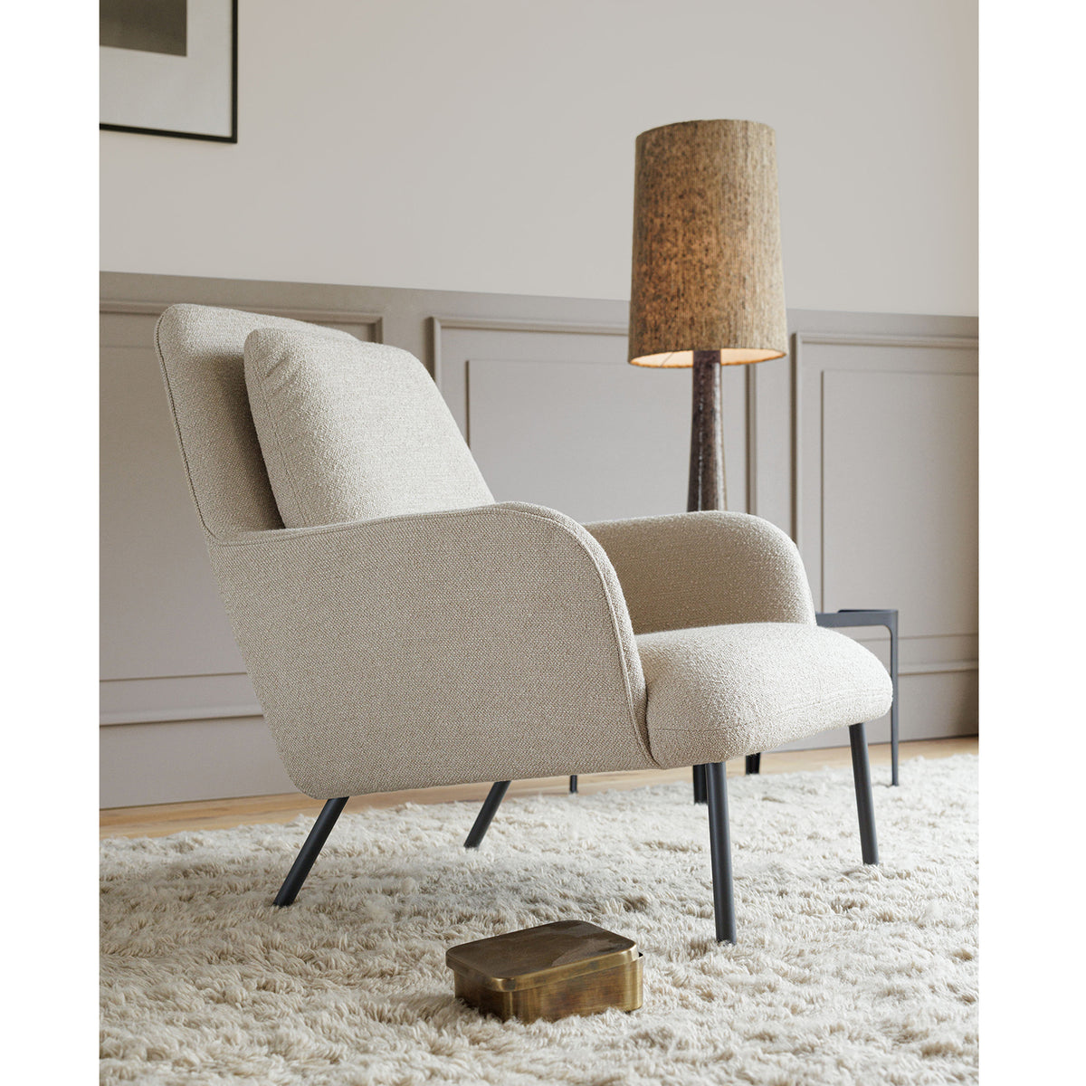 Oliver Armchair, Heather - Sits