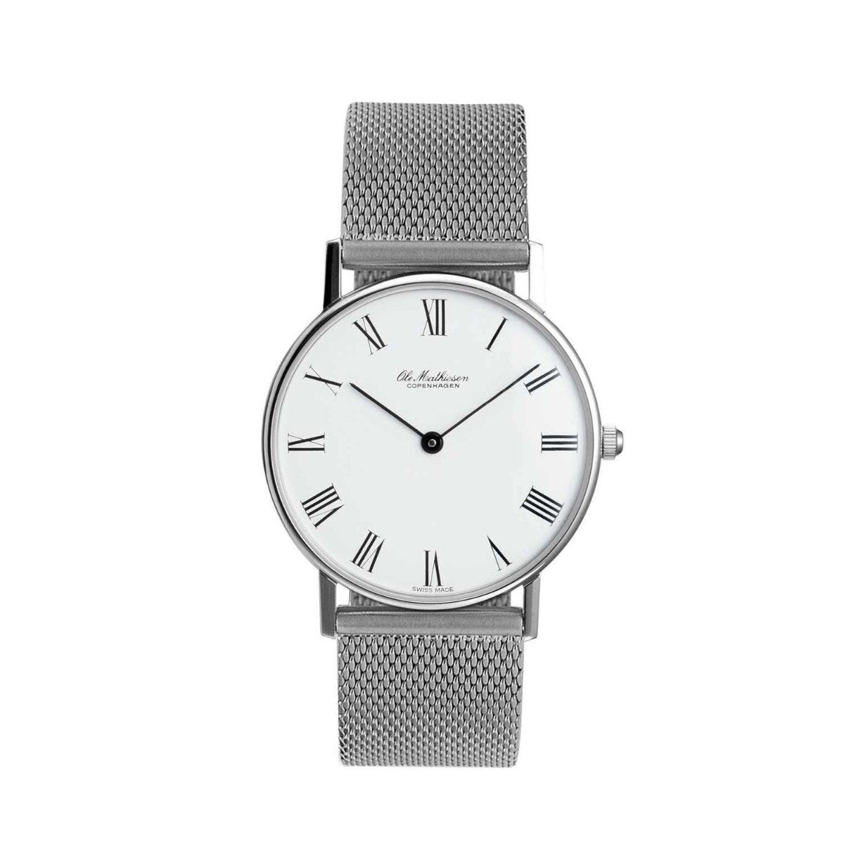 OM1.28.Q-B Ladies Watch, Stainless Steel - Ole Mathiesen