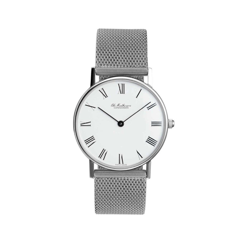 OM1.28.Q-B Ladies Watch, Stainless Steel - Ole Mathiesen