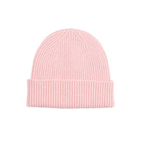 Merino Wool Beanie, Faded Pink - Colorful Standard