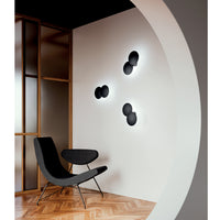 Puzzle Double Round Wall Light