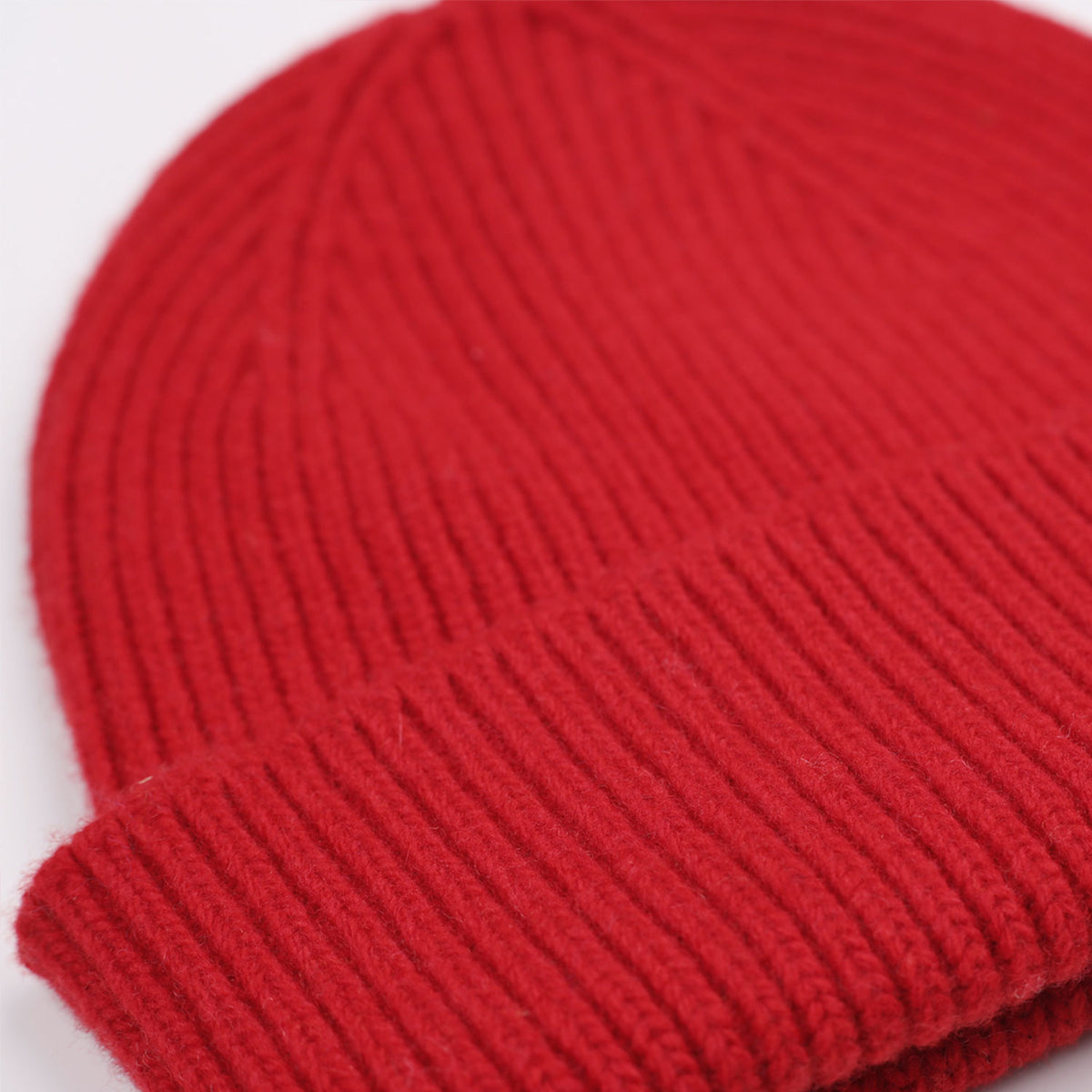 Merino Wool Beanie, Scarlet Red - Colorful Standard