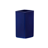 Ruutu Ceramic Vase, Dark Blue - Iittala