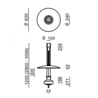 Saliscendi Pendant Light