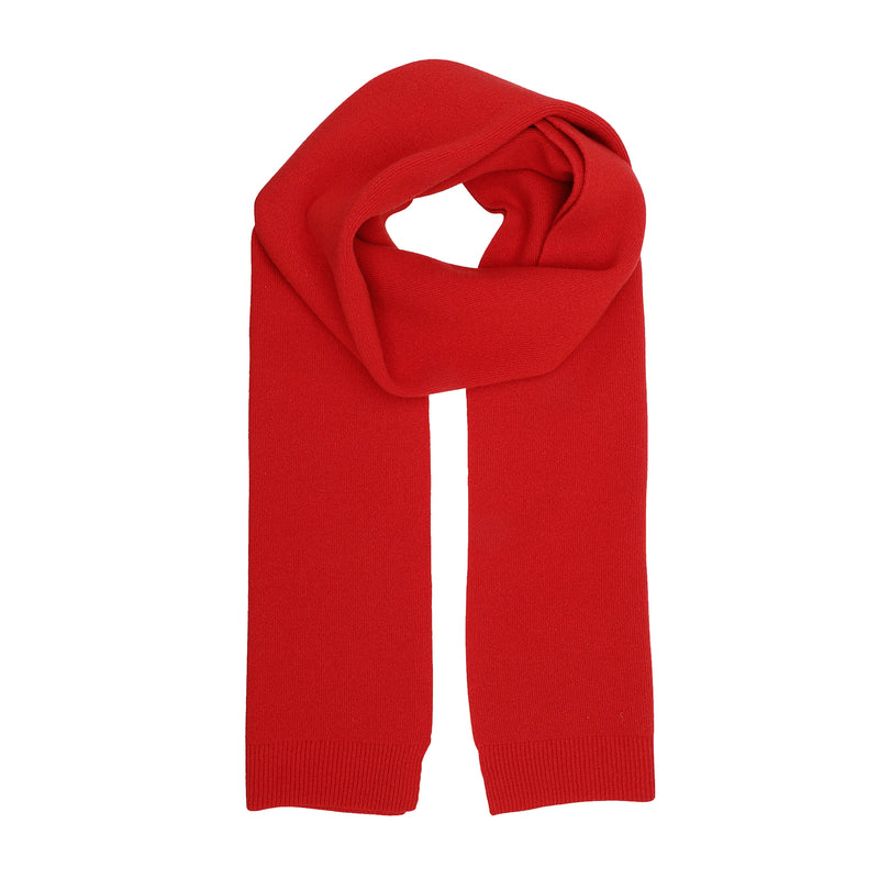 Merino Wool Scarf, Scarlet Red - Colorful Standard