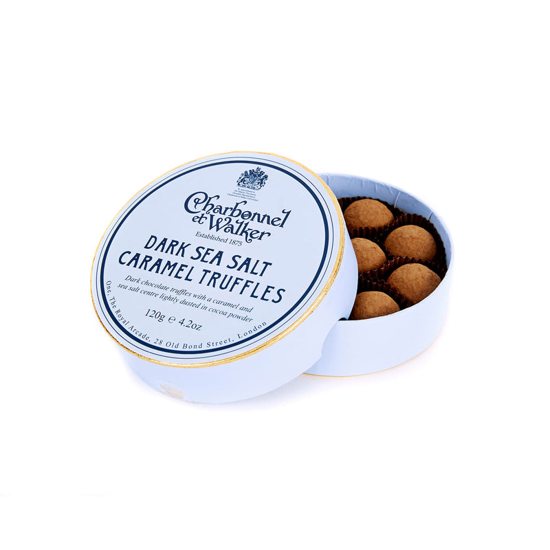 Sea Salt Dark Caramel Truffles 120g - Charbonnel & Walker