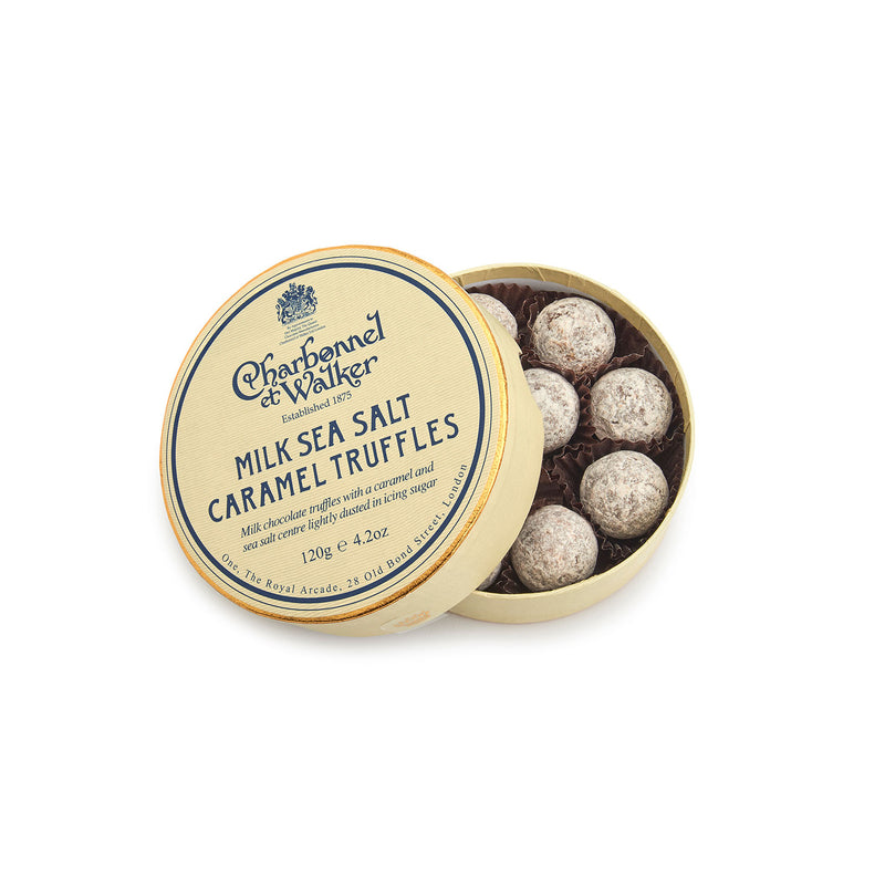 Sea Salt Milk Caramel Truffles 120g - Charbonnel & Walker