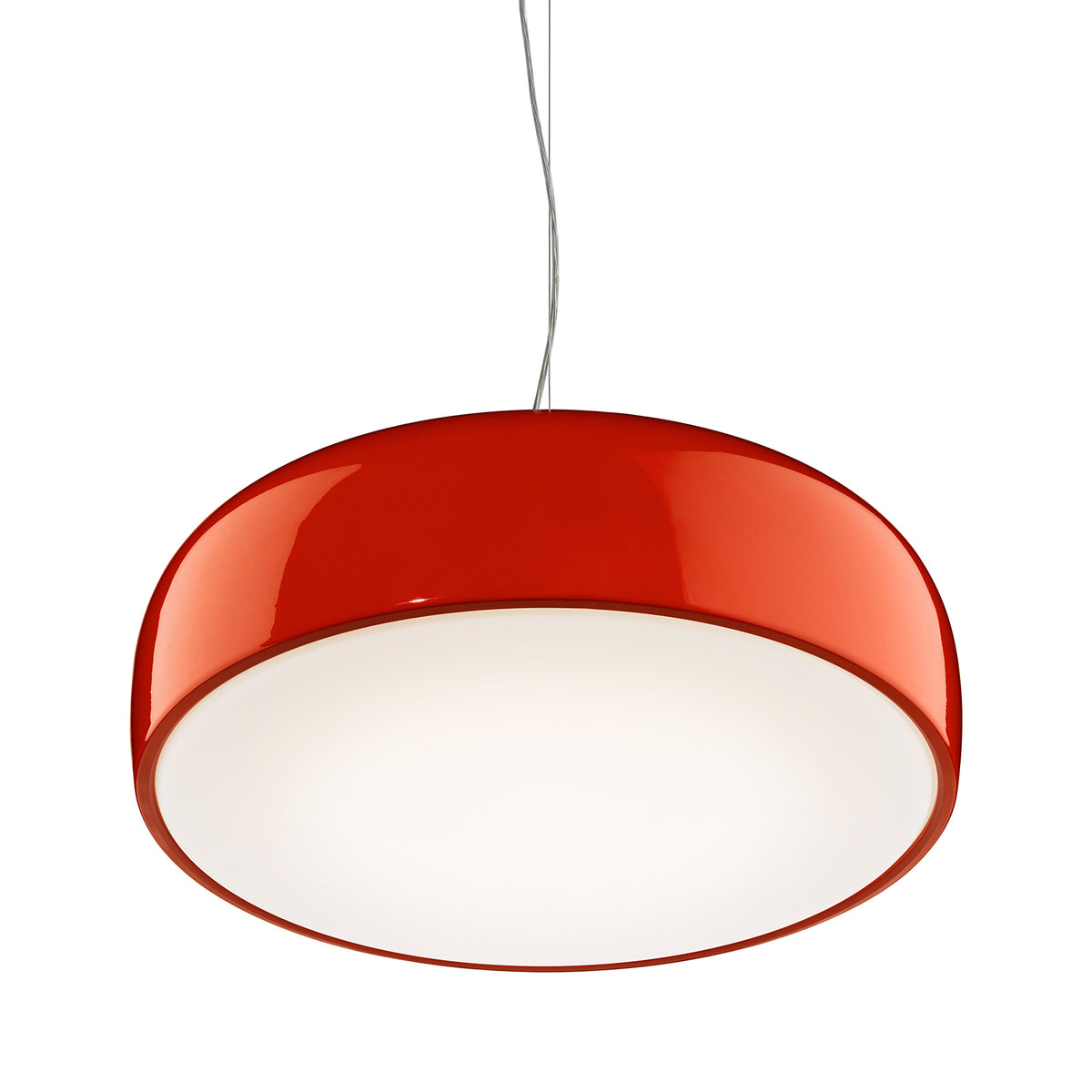 Smithfield Suspension Light, Red - Flos