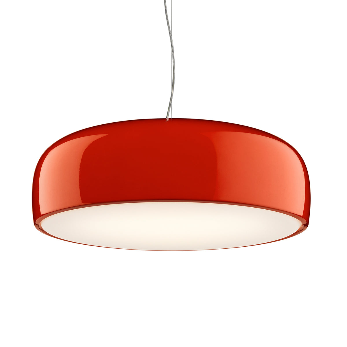 Smithfield Suspension Light, Red - Flos