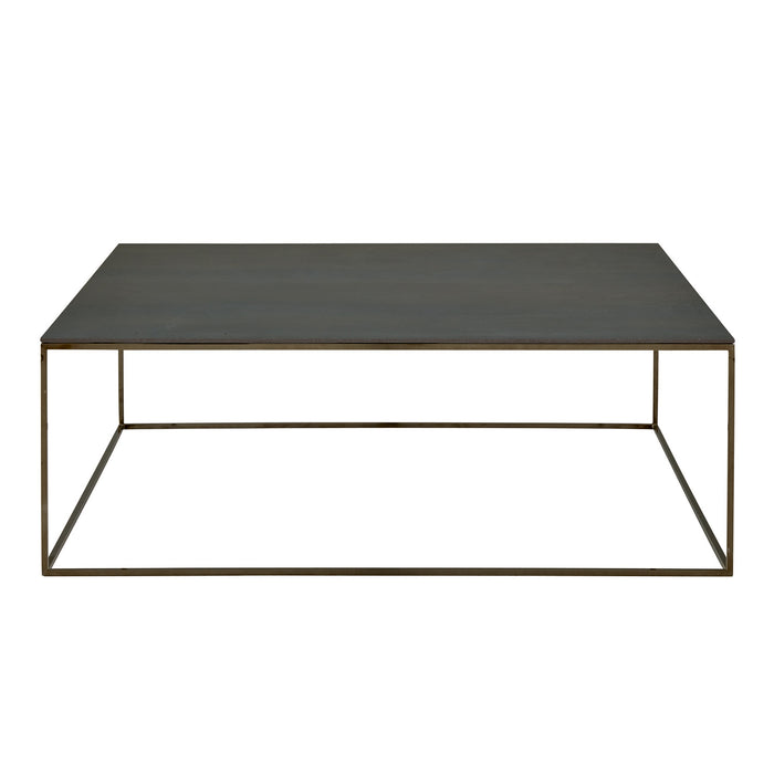 Space Rectangular Low Table, Anthracite - Ligne Roset