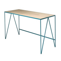 Study Desk, Turquoise