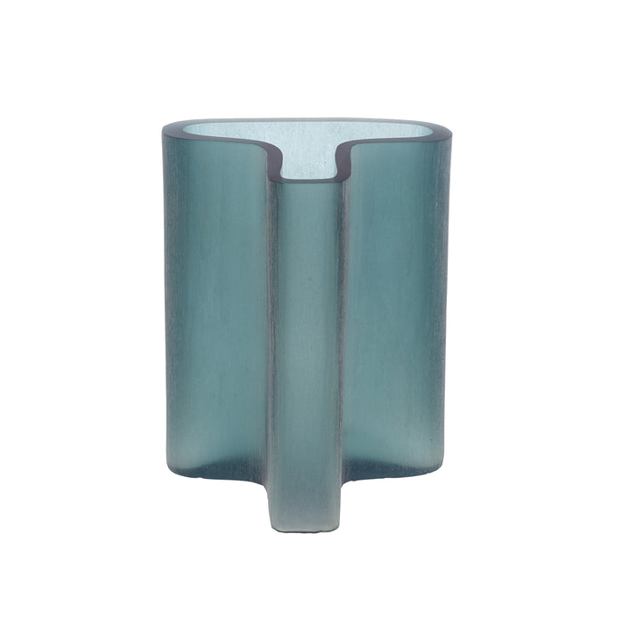 T Vase, Grey-Blue - Ligne Roset