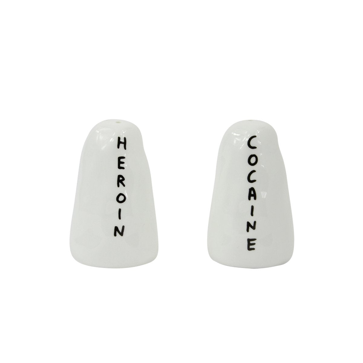 Heroin and Cocaine Shakers - David Shrigley