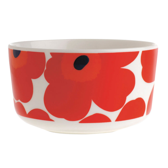 Oiva Unikko Bowl, Red 50cl