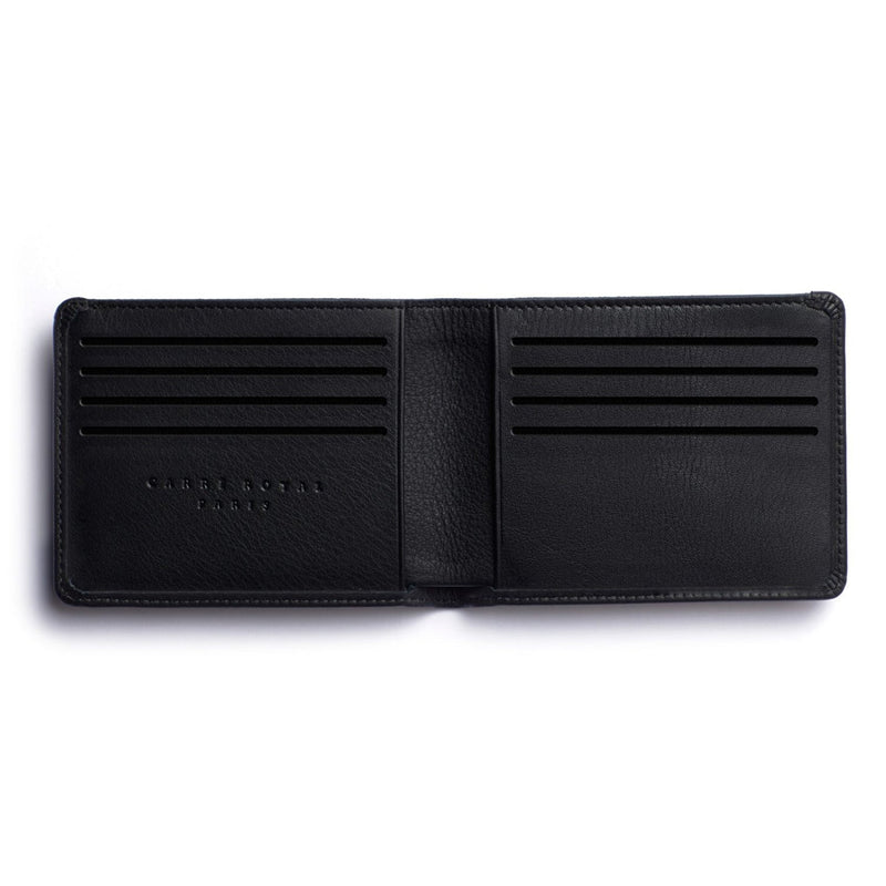 Minimal Leather Wallet, Black